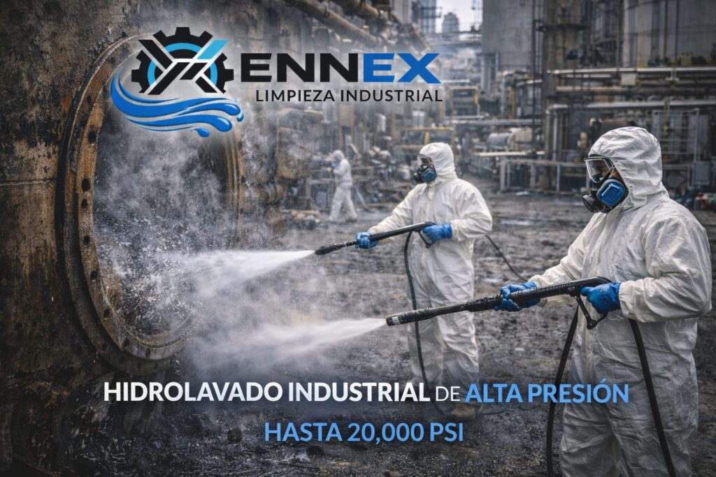 Hidrolavado Industrial de Alta Presión